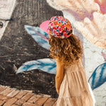 Sally Be Gone Snapback - pink cap for babies and kids, product view 2