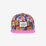 Sally Be Gone Snapback - pink cap for babies and kids, product view 3