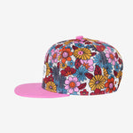 Sally Be Gone Snapback - pink cap for babies and kids, product view 4