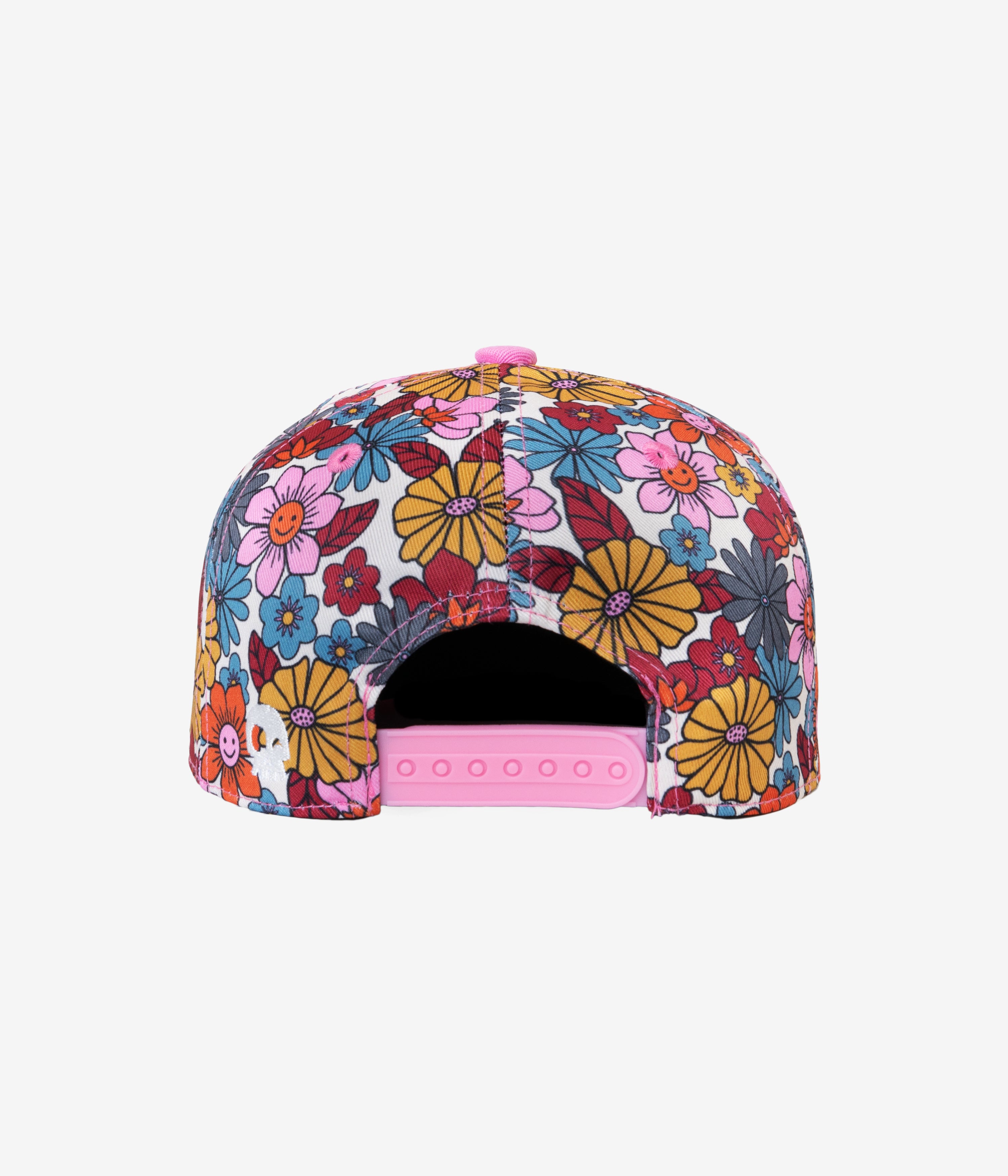 Sally Be Gone Snapback - pink cap for babies and kids, product view 5